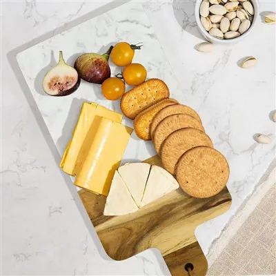 Deska do krojenia drewna z uchwytem